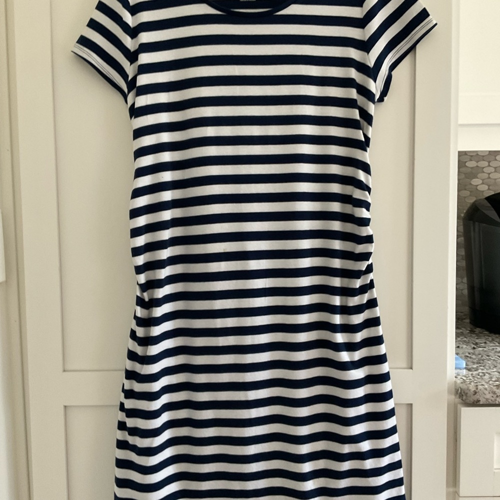Liz Lang Maternity stripe dress. Size Large - Picture 6 of 6